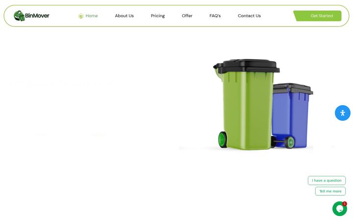Screenshot of binmoverct.com