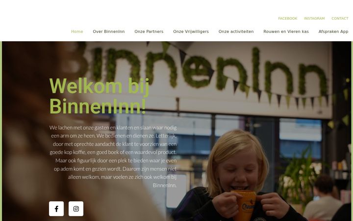 Screenshot of binneninnlelystad.nl