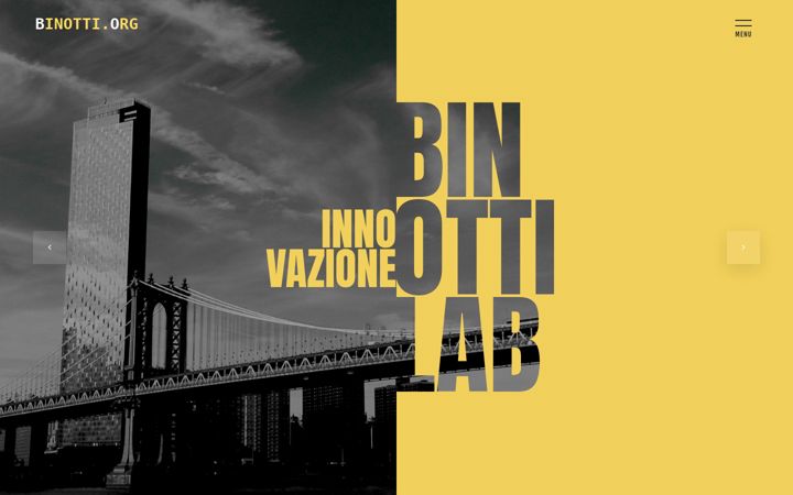 Screenshot of binotti.org