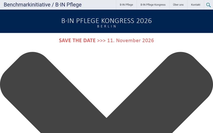 Skjámynd af binpflege.de