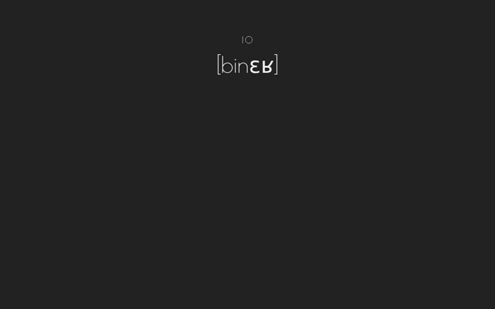 Screenshot of binr.fr