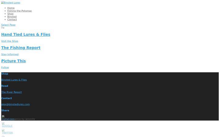 Screenshot of binstedlures.com