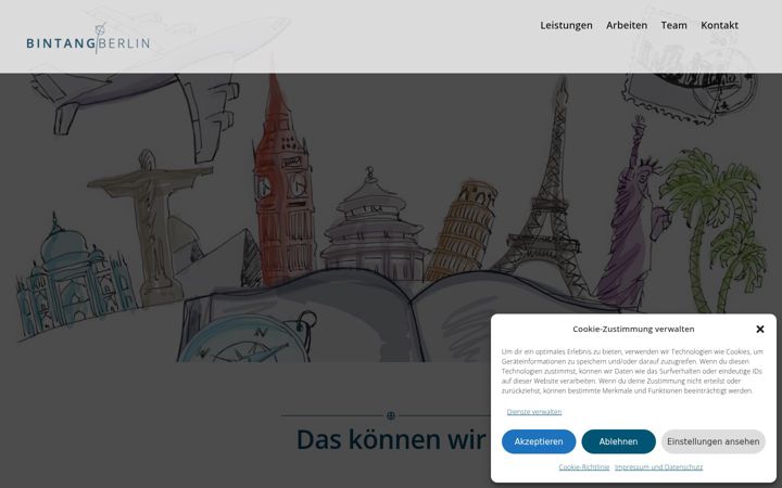 Skjámynd af bintang-berlin.de
