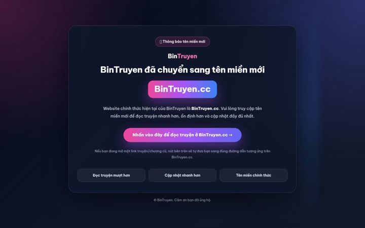 Screenshot of bintruyen.com
