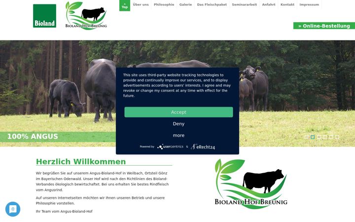 Screenshot of bio-angusfleisch.de
