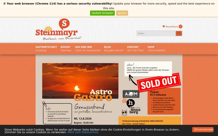 Screenshot of bio-bauernhof.at