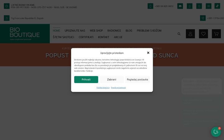 Posnetek zaslona bio-boutique.eu