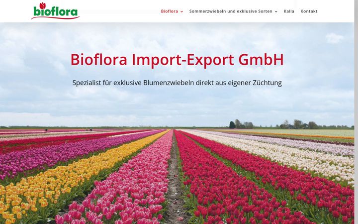 Screenshot of bio-flora.com