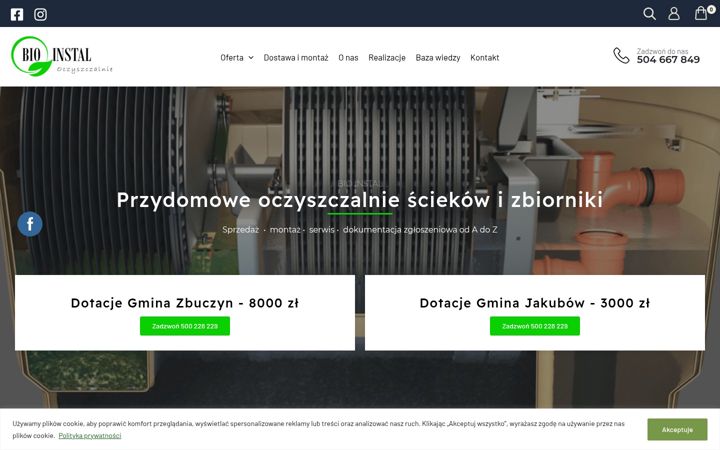 Screenshot of bio-instalacje.pl