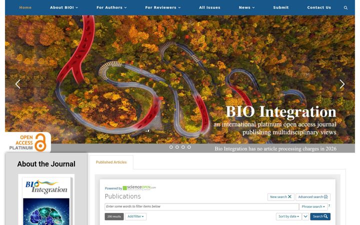 Screenshot του bio-integration.org