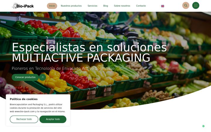Screenshot of bio-ipack.com
