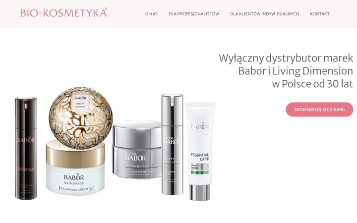 Screenshot of bio-kosmetyka.pl