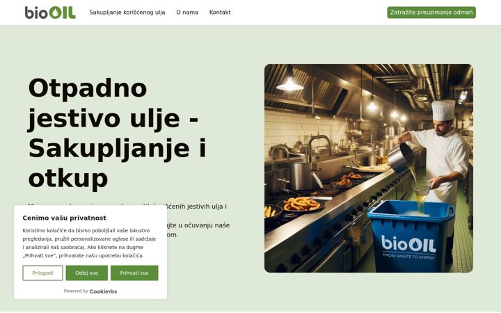 Screenshot of bio-oil.rs