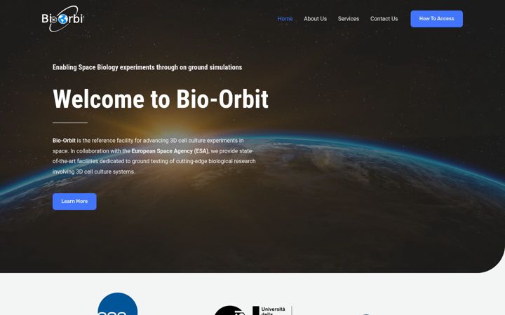 Screenshot of bio-orbit.eu