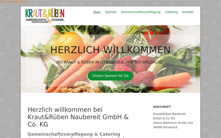Screenshot of bio-osnabrueck.de