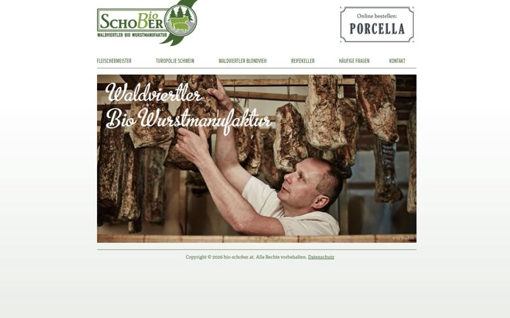 Screenshot of bio-schober.at
