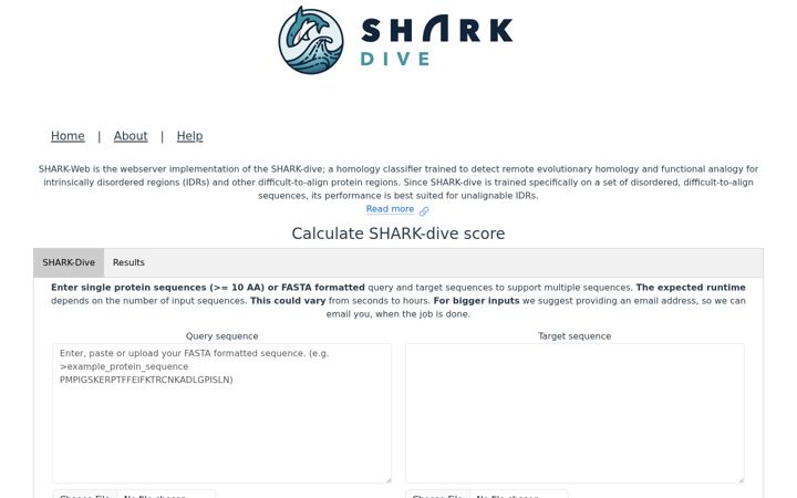 Screenshot of bio-shark.org