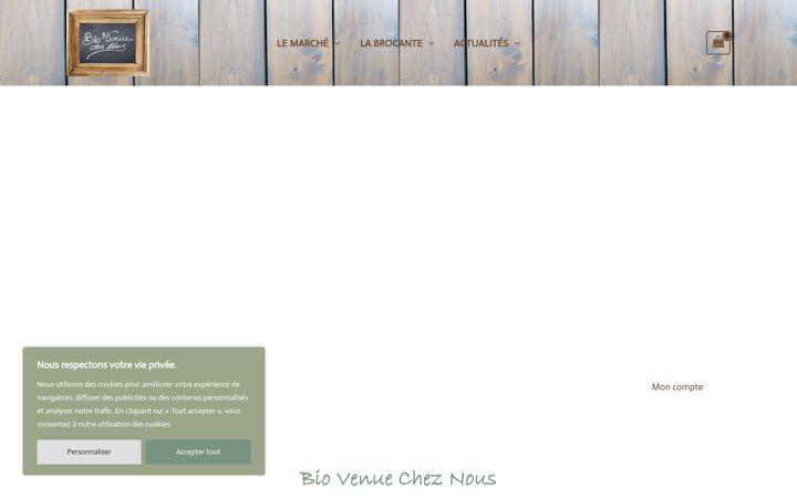 Captura de pantalla de bio-venue-chez-nous.fr