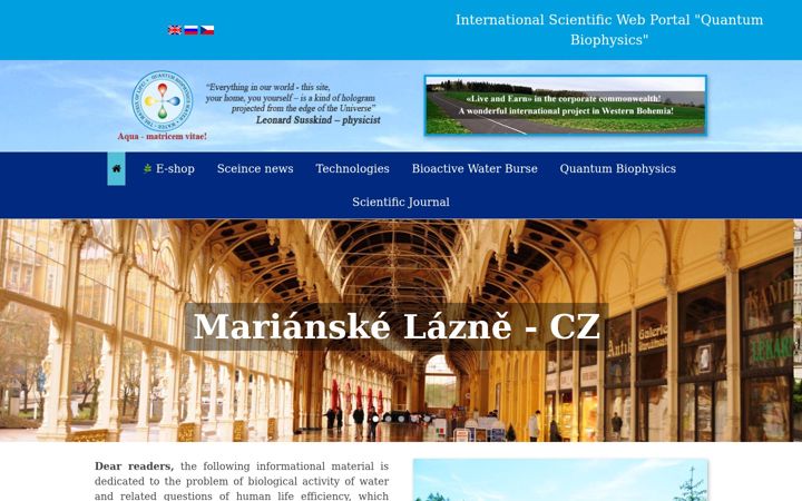 Screenshot of bioactivwater.com
