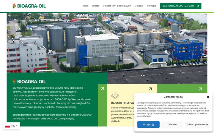Screenshot of bioagra-oil.pl