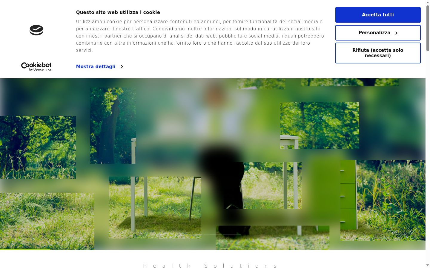 Sutikimo reklamjuostės, rodytos prieš bet kokią sąveiką, ekrano kopija