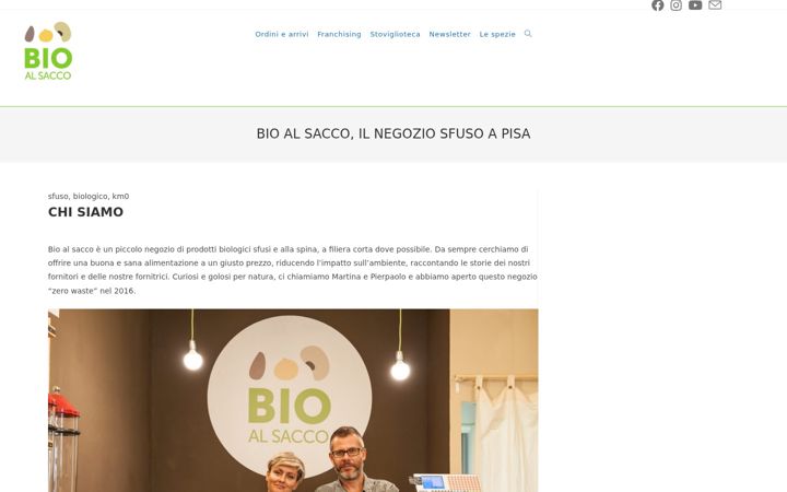 Zrzut ekranu bioalsacco.it