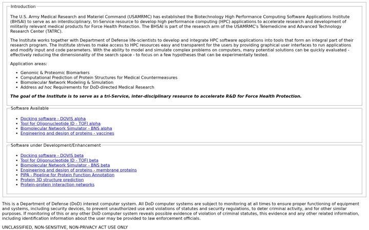 Screenshot του bioanalysis.org