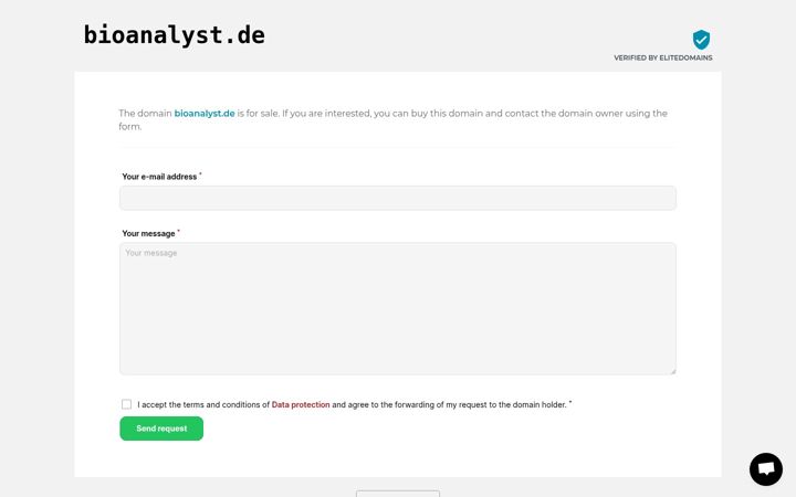 Screenshot of bioanalyst.de