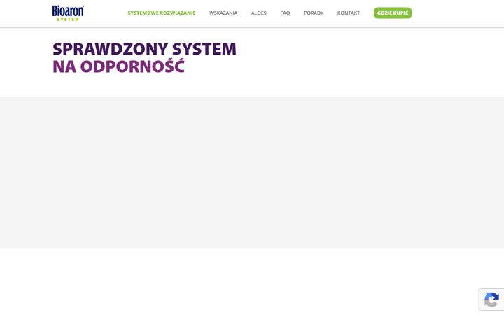 Screenshot of bioaronsystem.pl