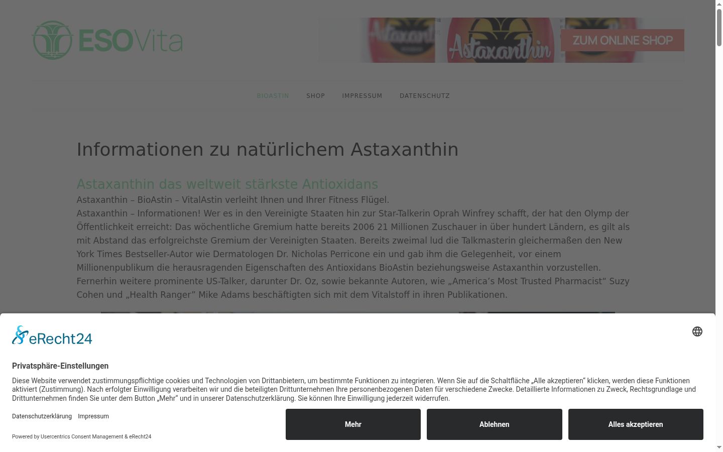 Screenshot tal-banner tal-kunsens muri qabel kwalunkwe interazzjoni