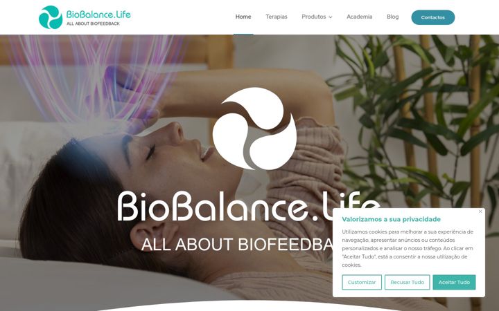 Screenshot of biobalance.life