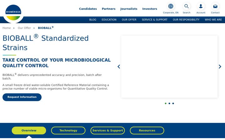 Screenshot of bioball.com