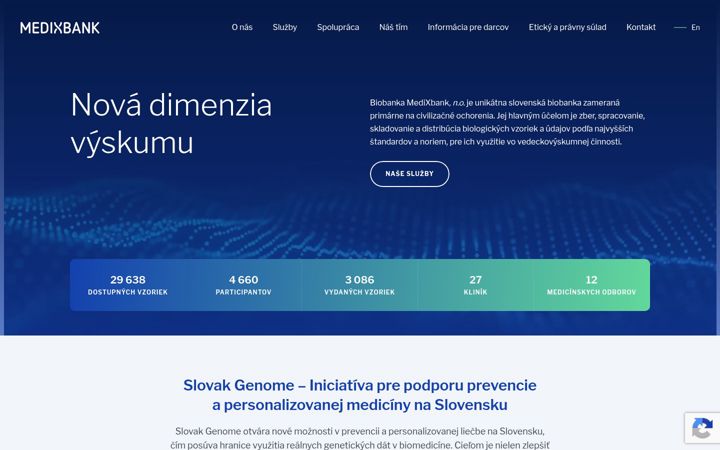 Screenshot of biobank-medixbank.com