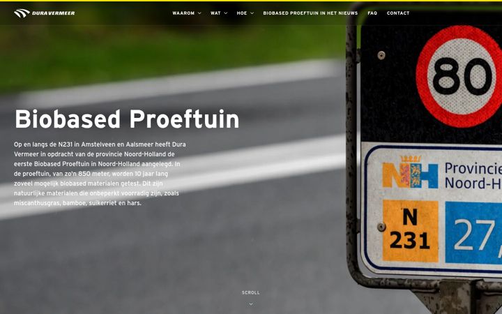 Screenshot of biobasedproeftuin.nl
