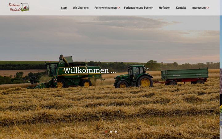 Screenshot of biobauerheubach.de