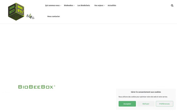 Captura de pantalla de biobeebox.fr