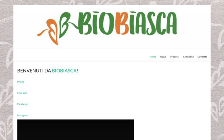 Екранна снимка на biobiasca.ch