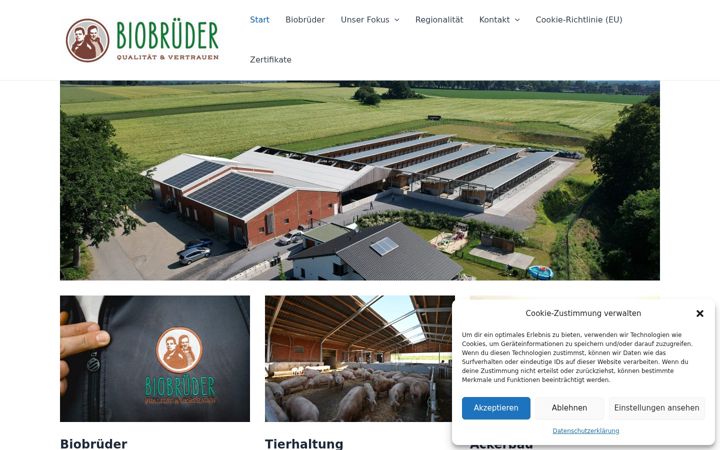 Screenshot of biobrueder.de