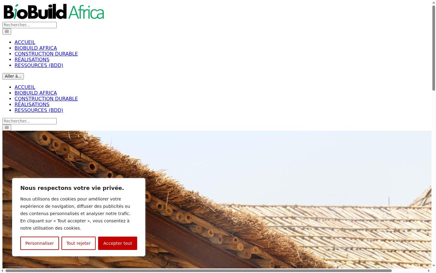 Captura de ecrã do banner de consentimento apresentado antes de qualquer interação