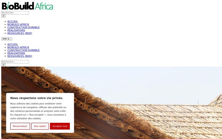 Screenshot of biobuild-africa.com