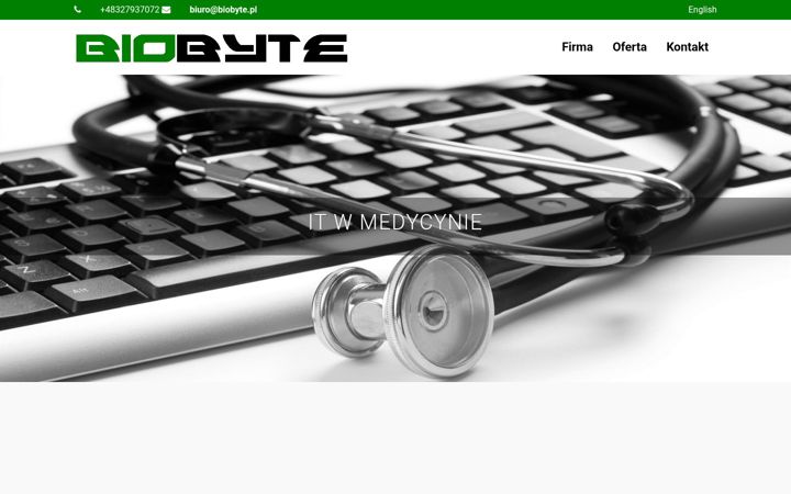 Screenshot of biobyte.pl