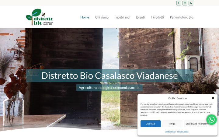 Ekrano kopija biocasalascoviadanese.it