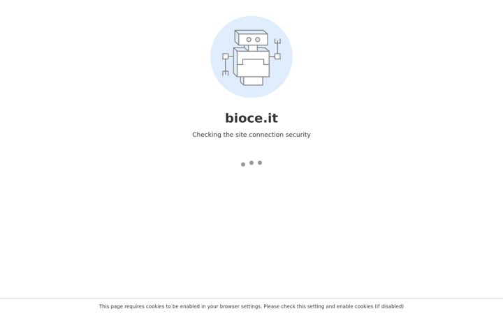 Screenshot of bioce.it