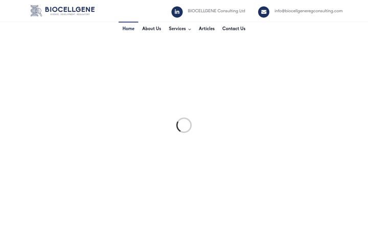 Screenshot of biocellgeneregconsulting.com
