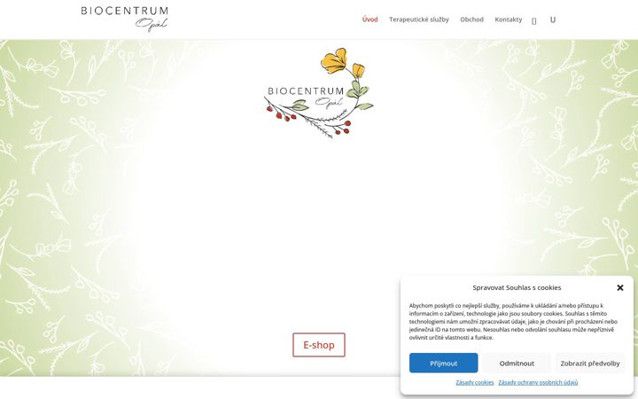Screenshot of biocentrumopal.cz