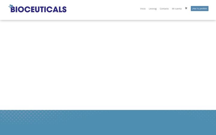 Captură de ecran a bioceuticals.es