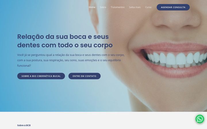 Skärmbild av biociberbucal.com.br