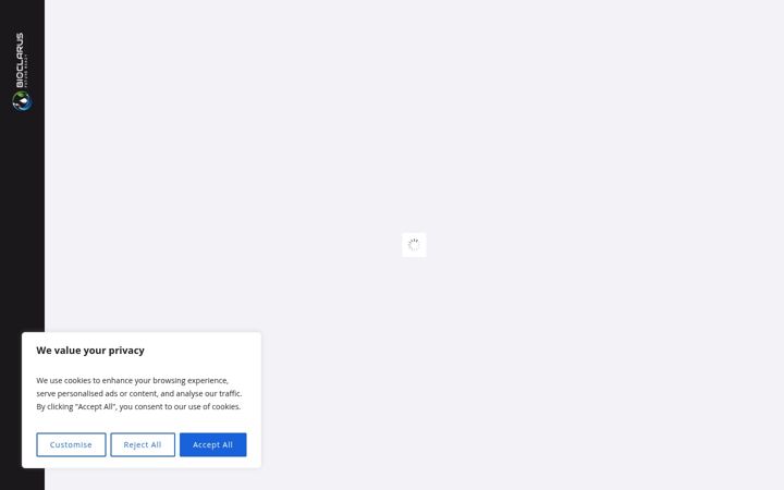 Screenshot of bioclarus.com