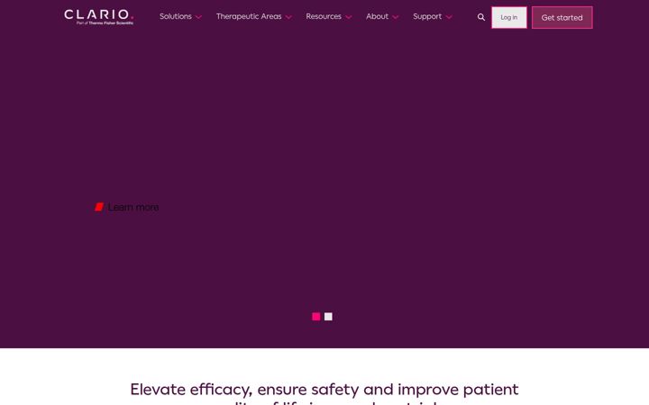 Screenshot of bioclinica.com