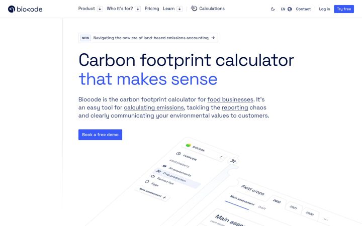 Screenshot of biocode.io
